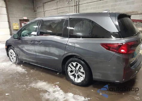 2025 Honda Odyssey Ex-L z USA, uszkodzony, nr VIN 5FNRL6H6XSB082429